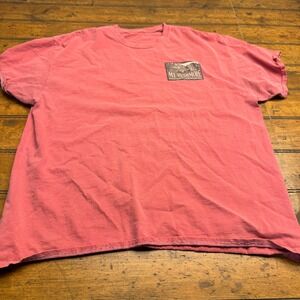 Mt Rushmore National Memorial T Shirt Pink Adult Size XL